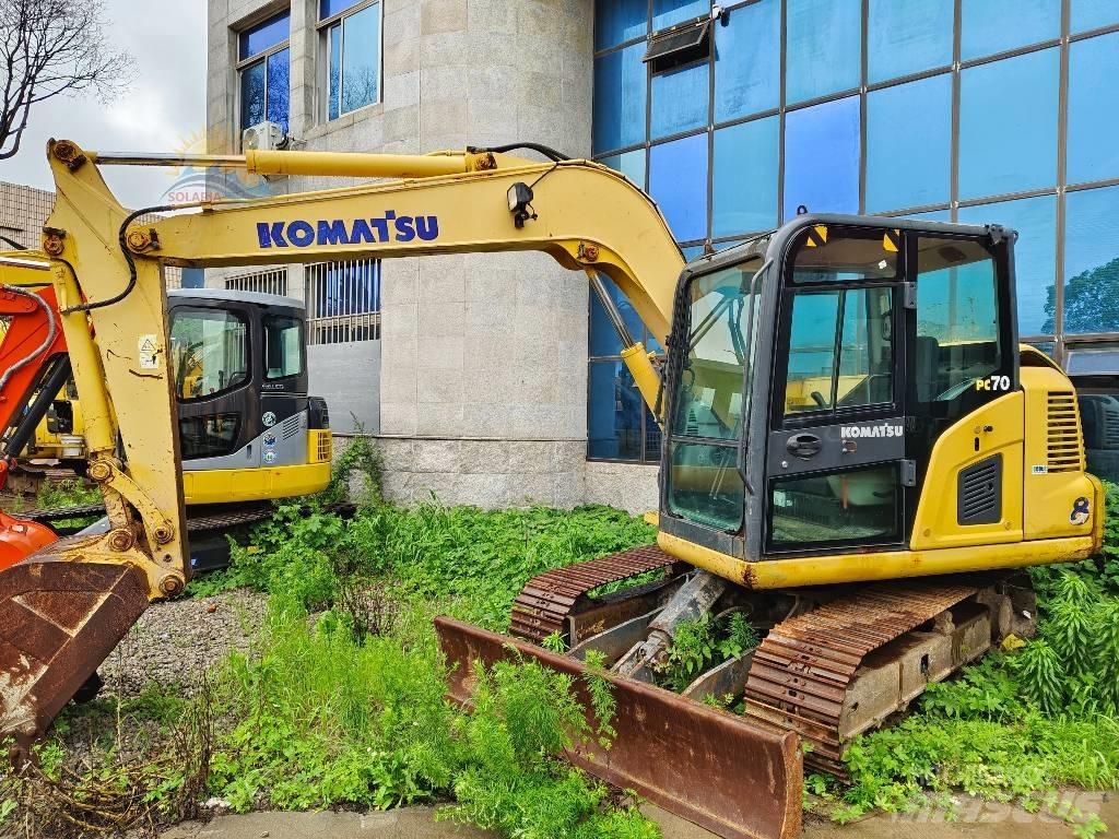 Komatsu PC 70-8 Kāpurķēžu ekskavatori