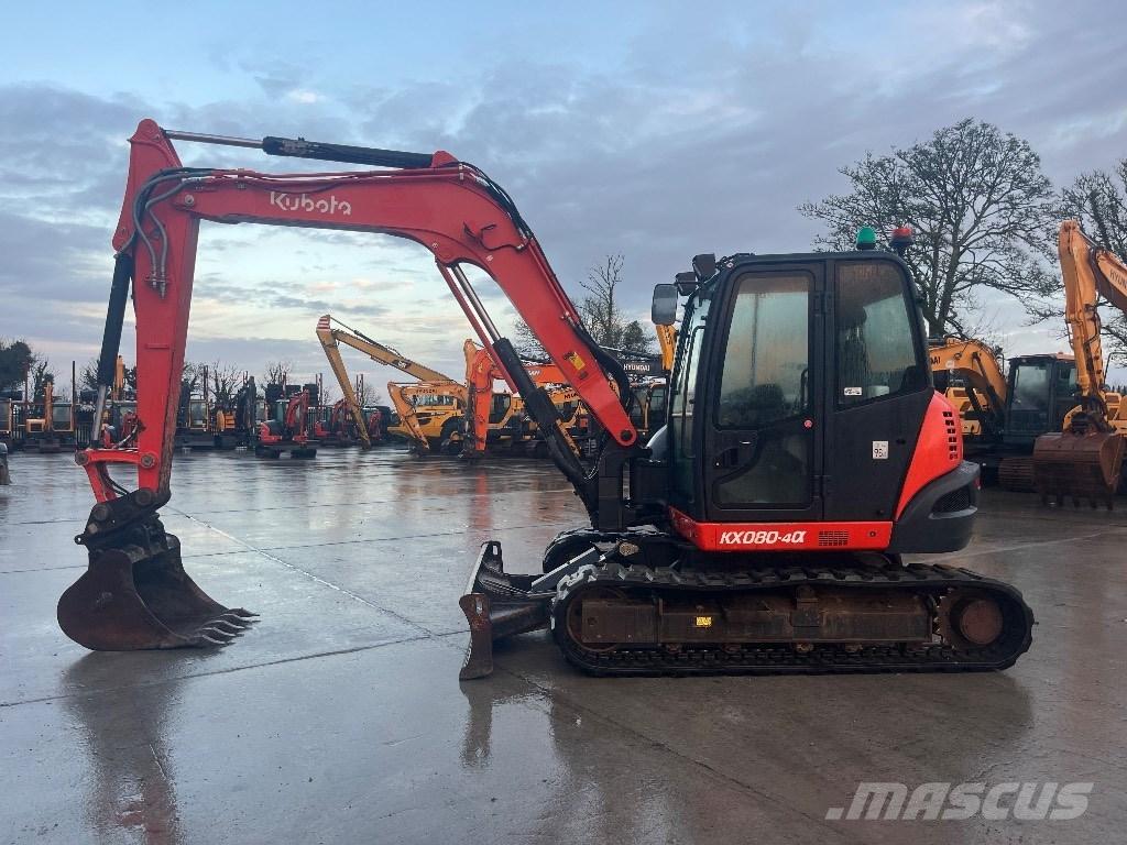 Kubota KX 080-4 Vidēja lieluma ekskavatori 7 t - 12 t
