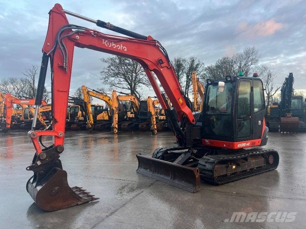 Kubota KX 080-4 Vidēja lieluma ekskavatori 7 t - 12 t