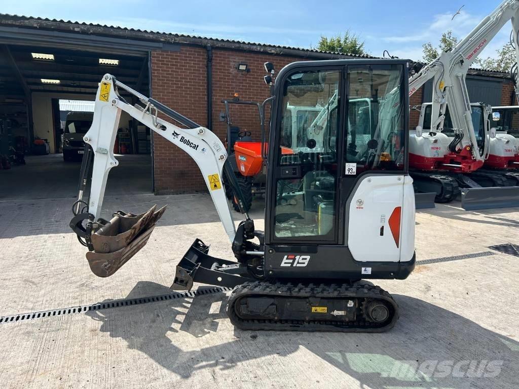 Bobcat E 19 Mini ekskavatori < 7 t