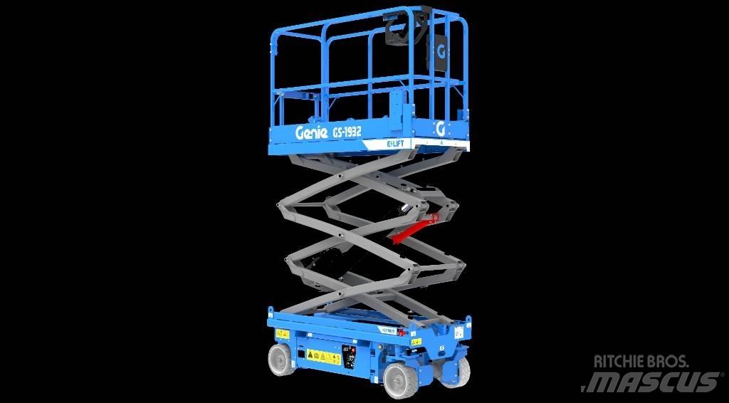 Genie GS-1932 E-Lift Šķerveida pacēlāji