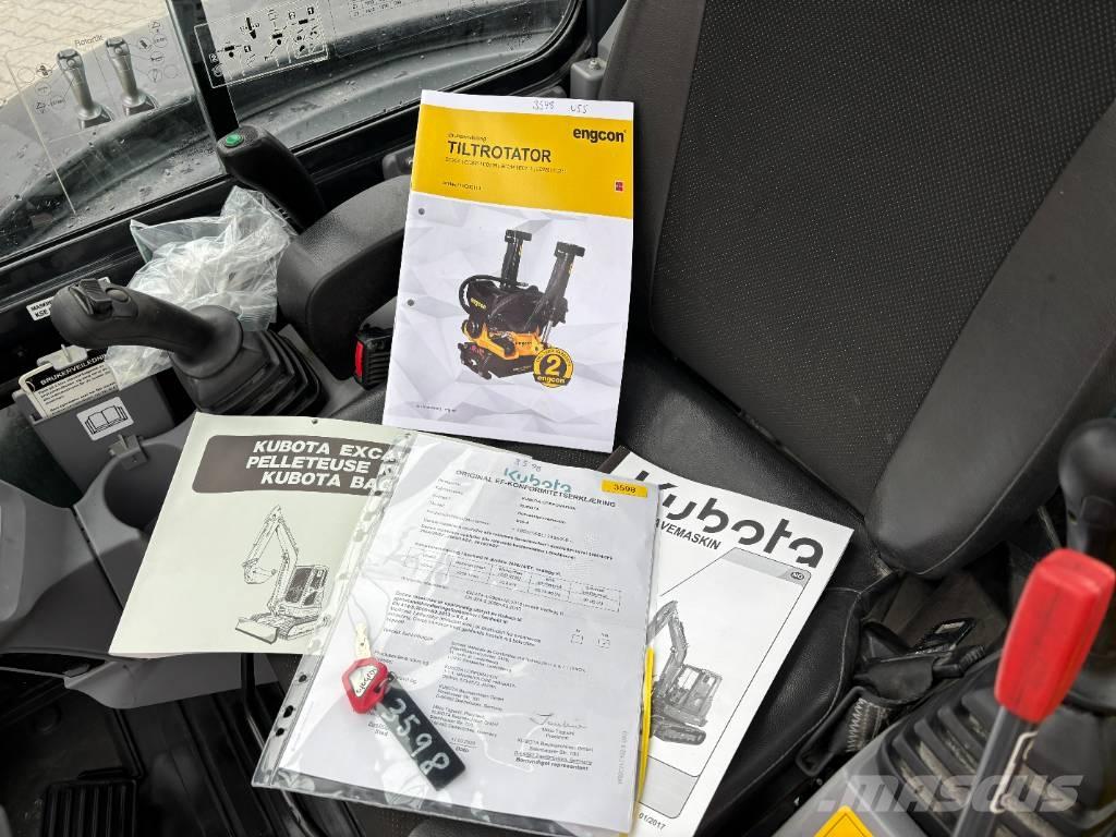 Kubota U55-4 Mini ekskavatori < 7 t