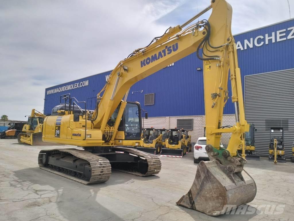 Komatsu PC 210 LC-11 Kāpurķēžu ekskavatori