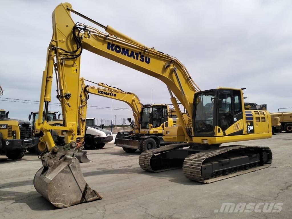 Komatsu PC 210 LC-11 Kāpurķēžu ekskavatori