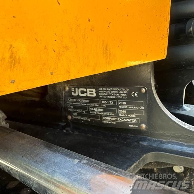 JCB 18Z-1 Mini ekskavatori < 7 t