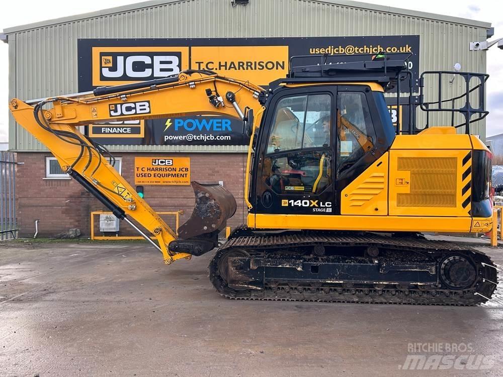 JCB 140X Kāpurķēžu ekskavatori