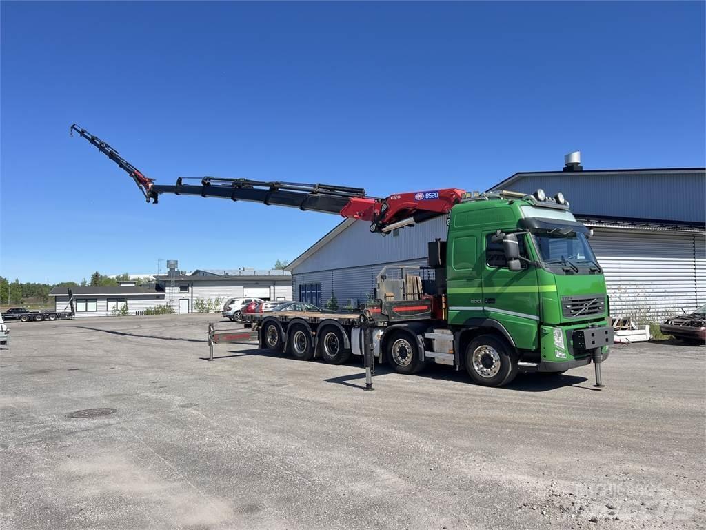 Volvo FH 500 10X4 Smagās mašīnas ar celtni