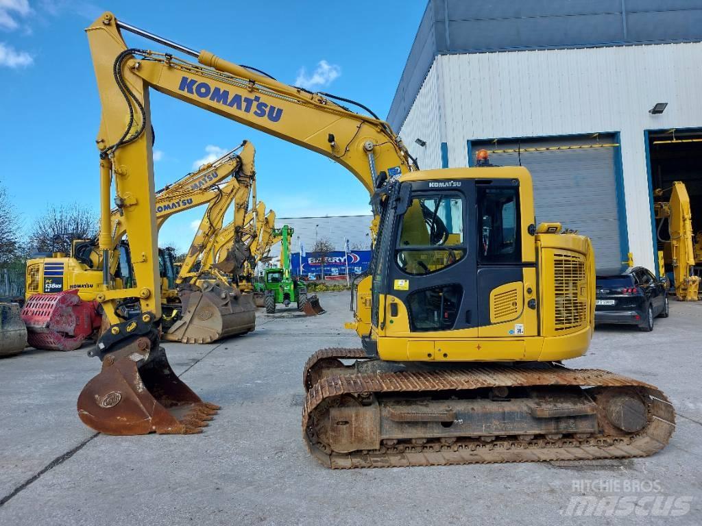 Komatsu PC138US-11 Kāpurķēžu ekskavatori