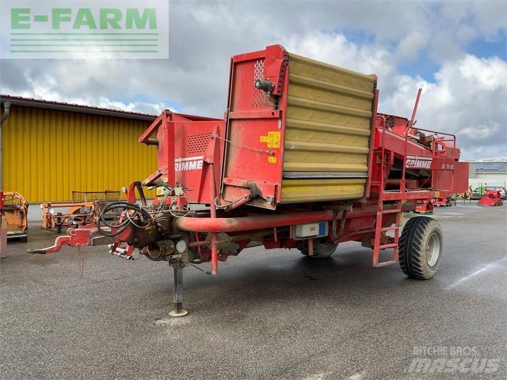 Grimme SE 75-30 Kartupeļu novākšanas kombaini