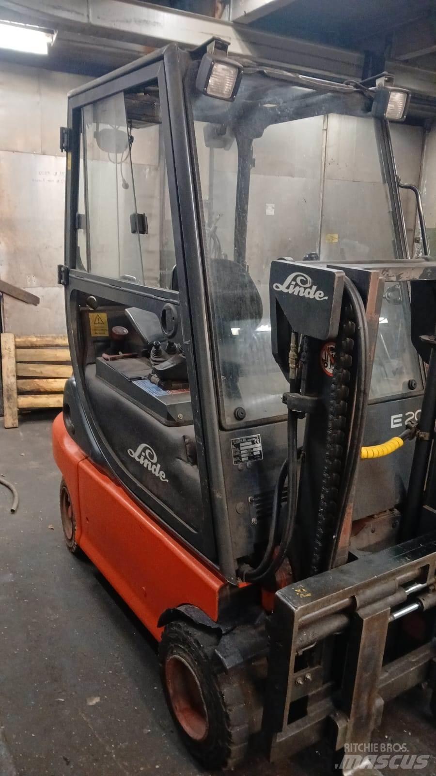 Linde E20P-02 Elektriskie iekrāvēji