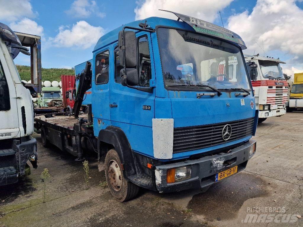 Mercedes-Benz 814 Platformas/izkraušana no sāniem