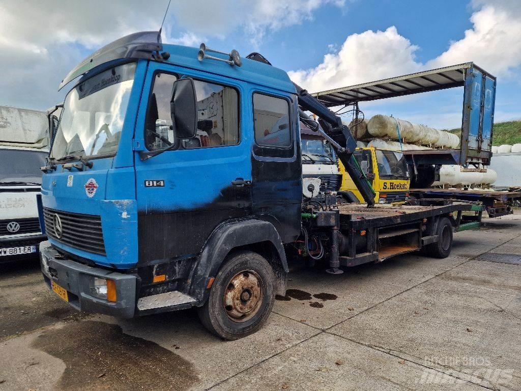 Mercedes-Benz 814 Platformas/izkraušana no sāniem