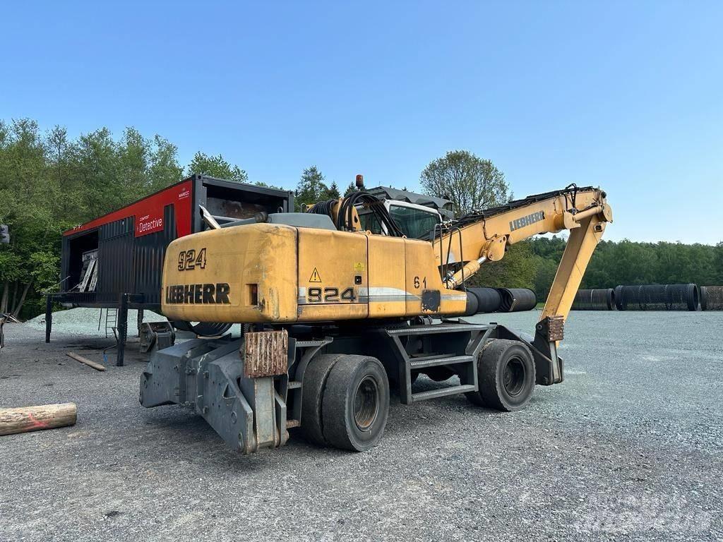 Liebherr A 924C-HD Ekskavatori uz riteņiem