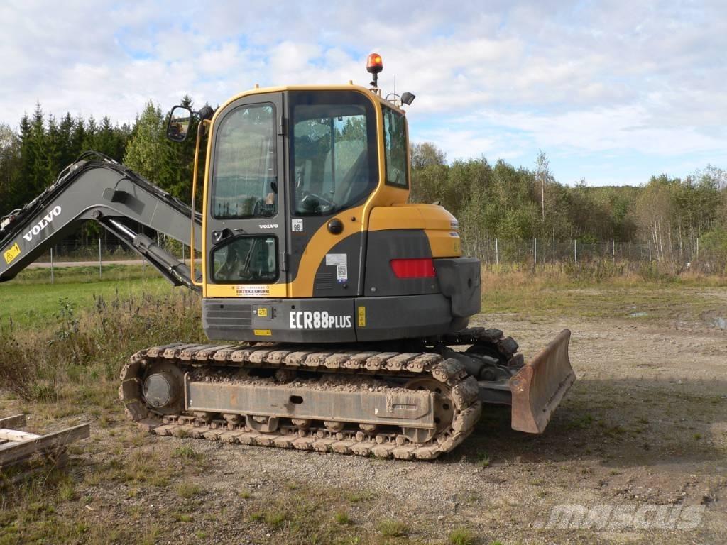Volvo ECR 88 PLUS Vidēja lieluma ekskavatori 7 t - 12 t