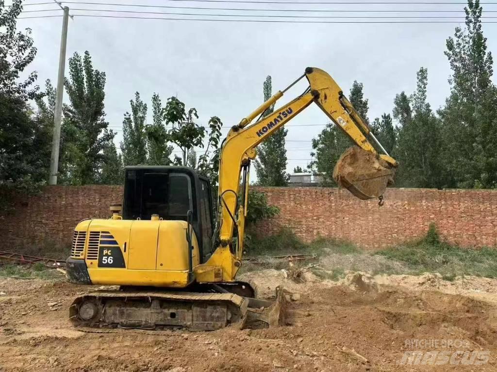 Komatsu PC 56 Kāpurķēžu ekskavatori