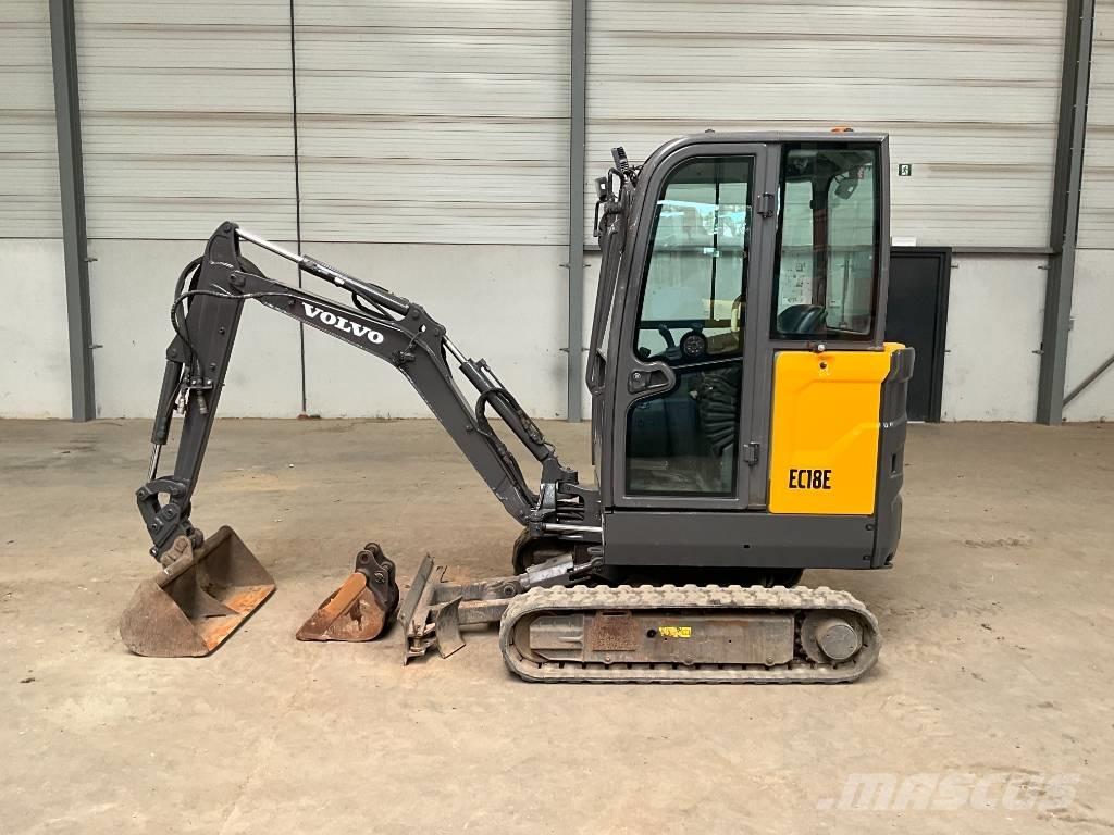 Volvo EC 18 E Mini ekskavatori < 7 t
