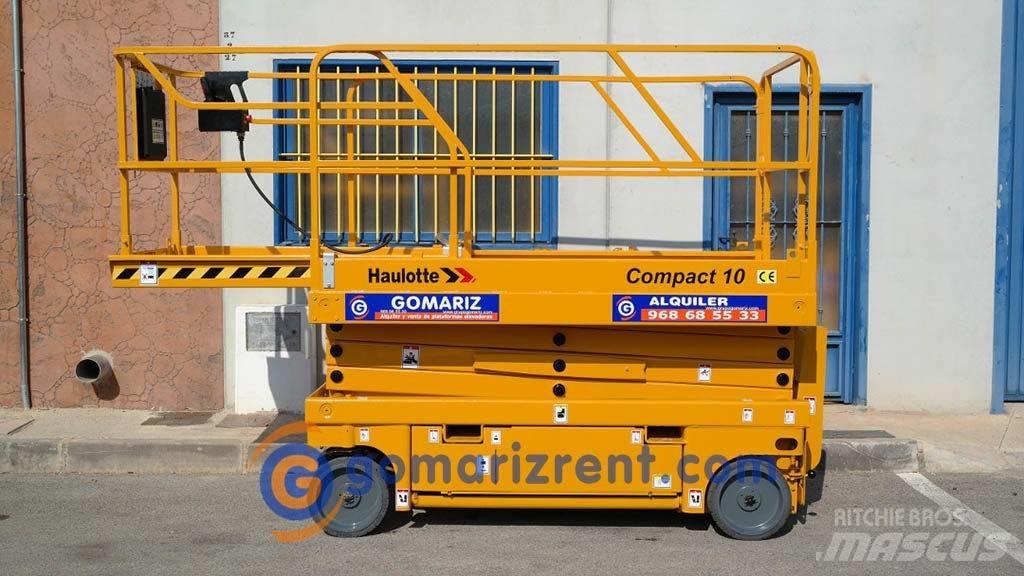 Haulotte Compact 10 Šķerveida pacēlāji