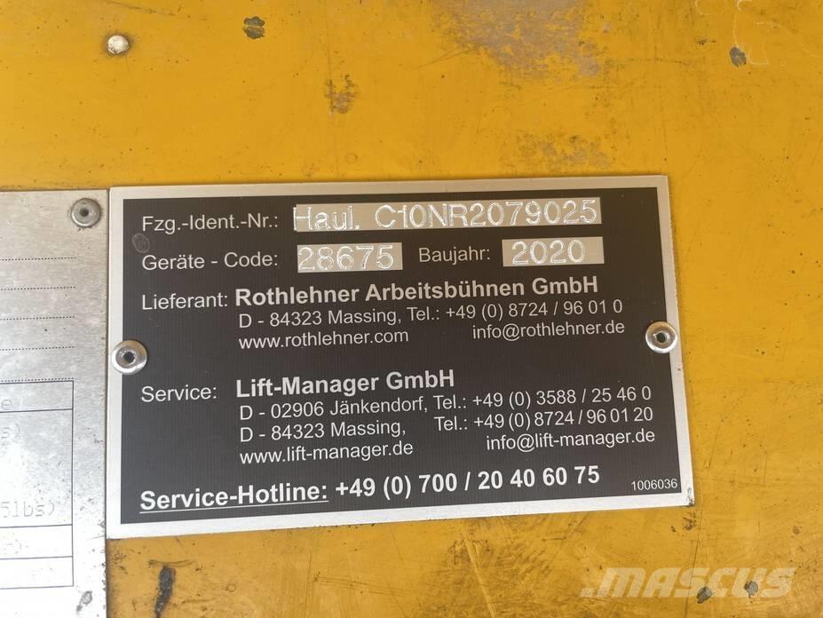 Haulotte Compact 10 Šķerveida pacēlāji