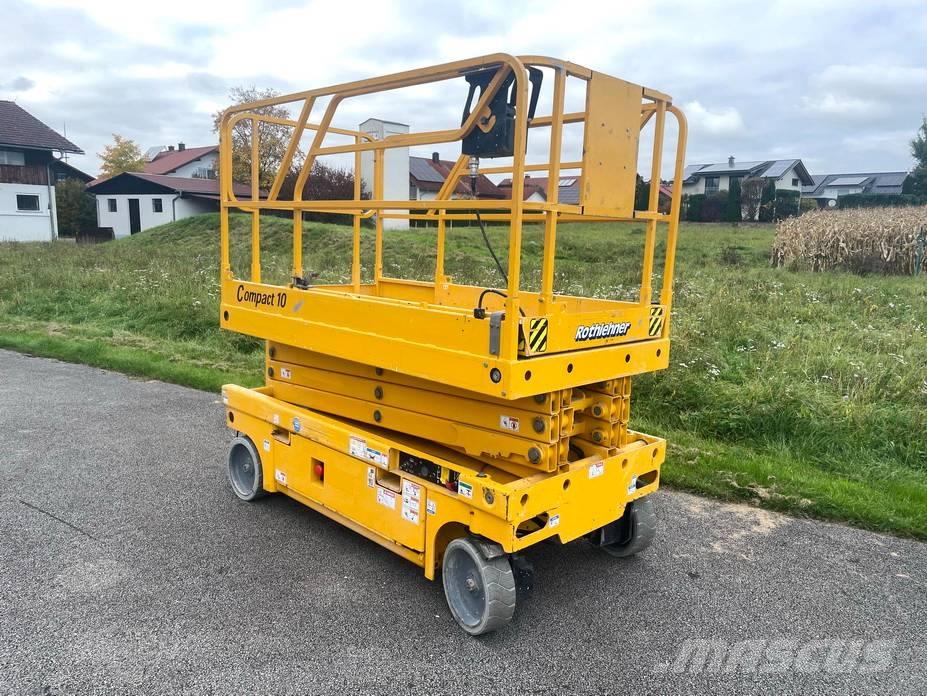 Haulotte Compact 10 Šķerveida pacēlāji