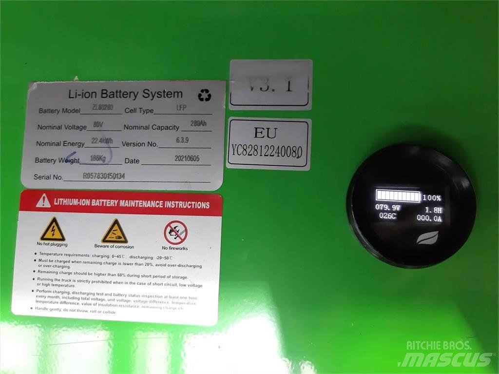  EFL252 Litio Elektriskie iekrāvēji