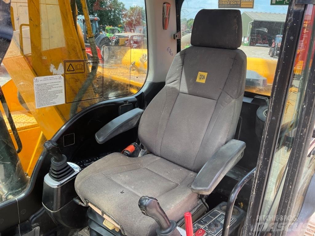 JCB JS145 Kāpurķēžu ekskavatori