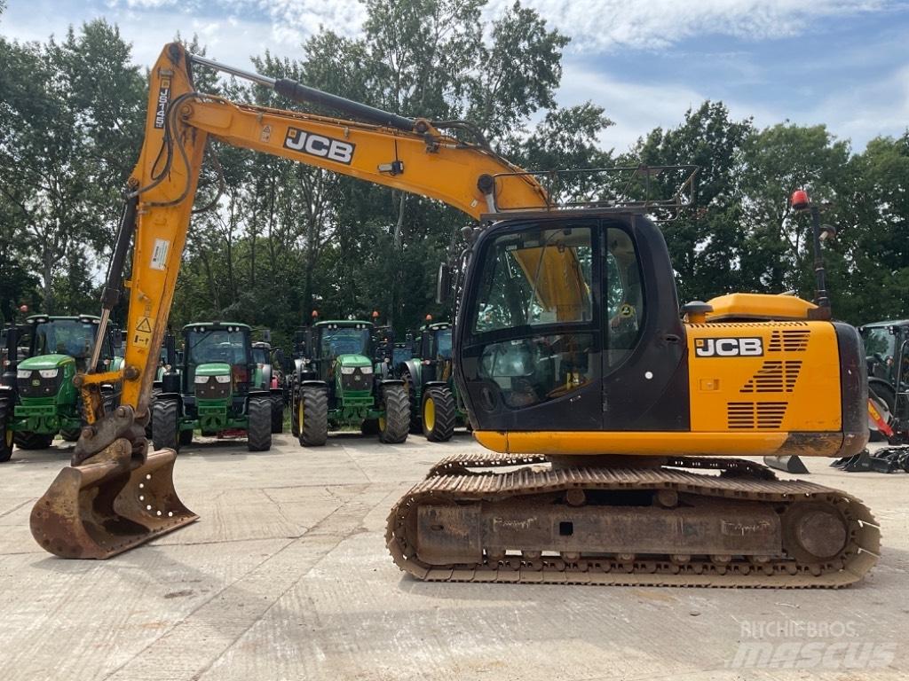 JCB JS145 Kāpurķēžu ekskavatori
