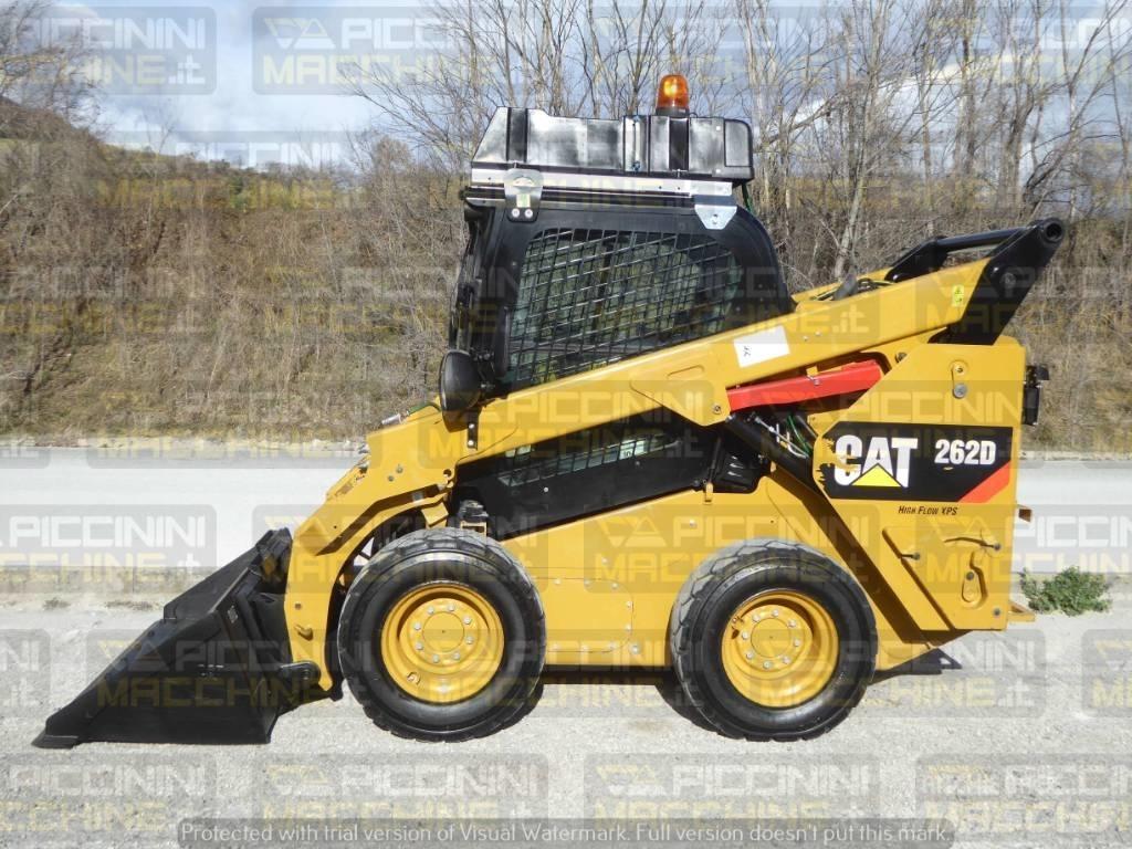 CAT 262D Lietoti riteņu kompaktiekrāvēji