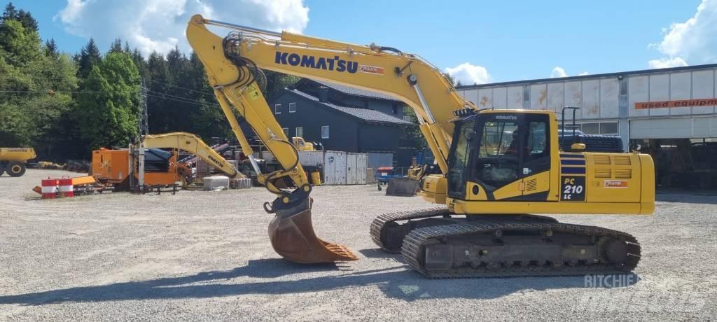 Komatsu PC 210 LC-11 Kāpurķēžu ekskavatori