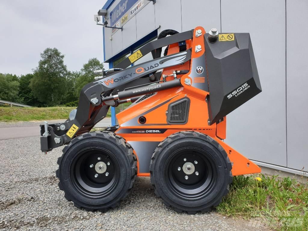  Worky Quad Minilader Mini iekrāvēji