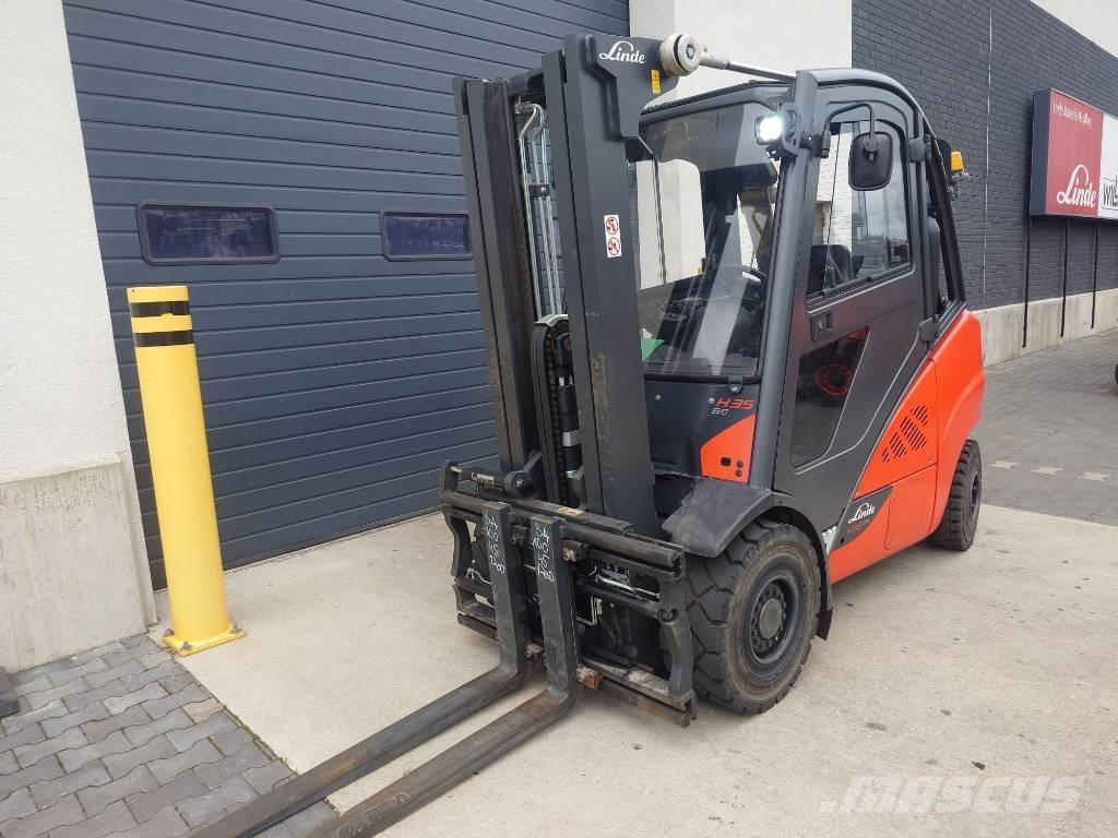 Linde H 35 T LPG tehnika