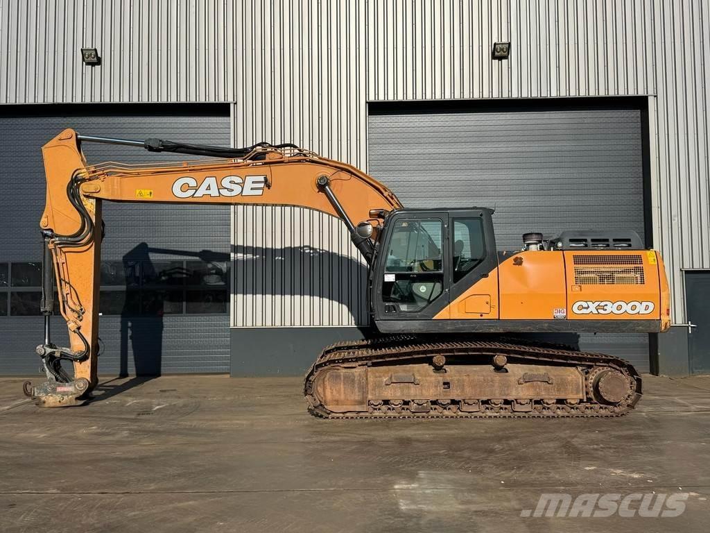 CASE CX300D Kāpurķēžu ekskavatori