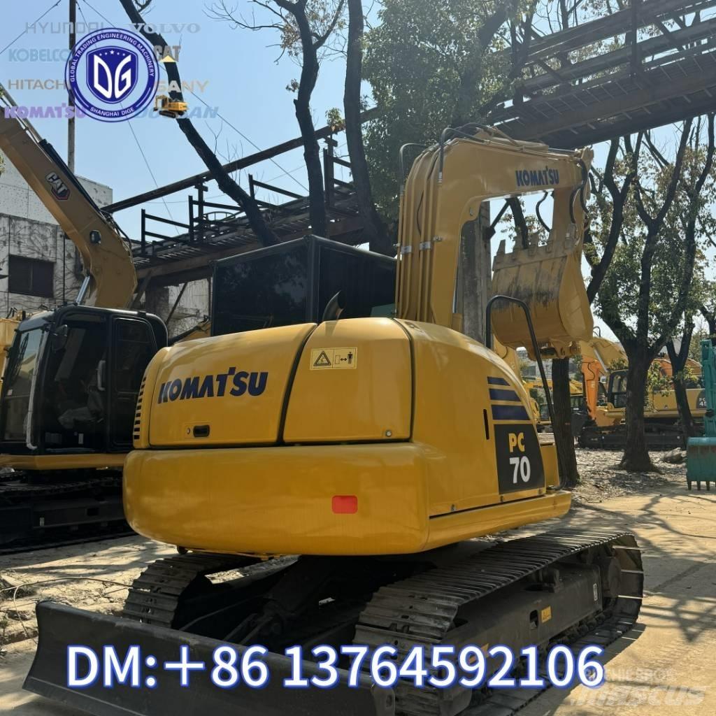Komatsu Komatsu PC70 Kāpurķēžu ekskavatori