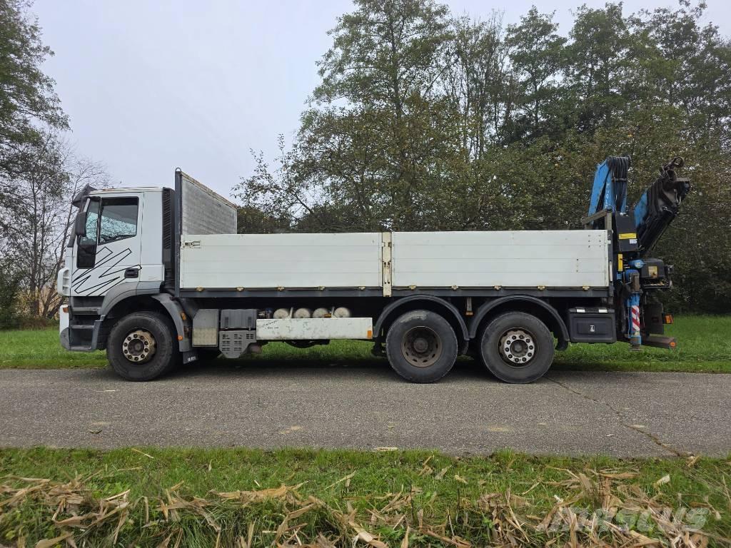 Iveco Stralis AD 420+ Platformas/izkraušana no sāniem