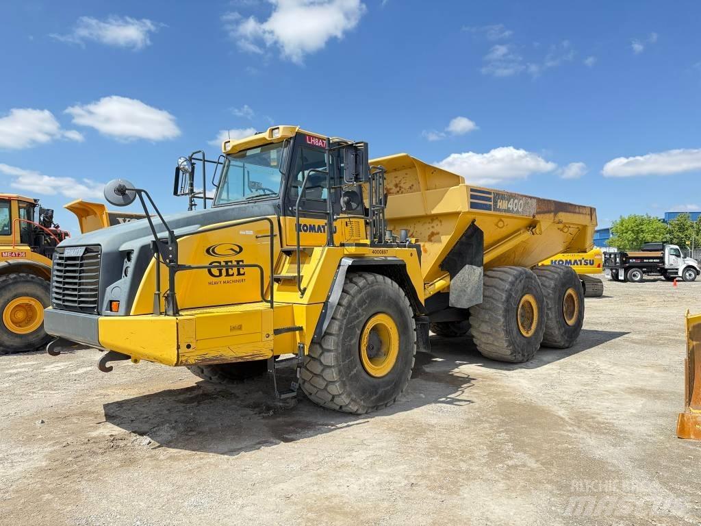 Komatsu HM400-5 Artikulētie pašizgāzēji