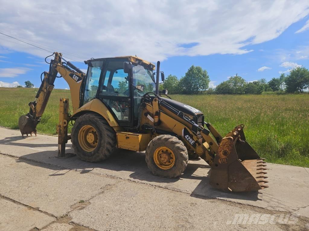 CAT 428 E Ekskavatori-iekrāvēji