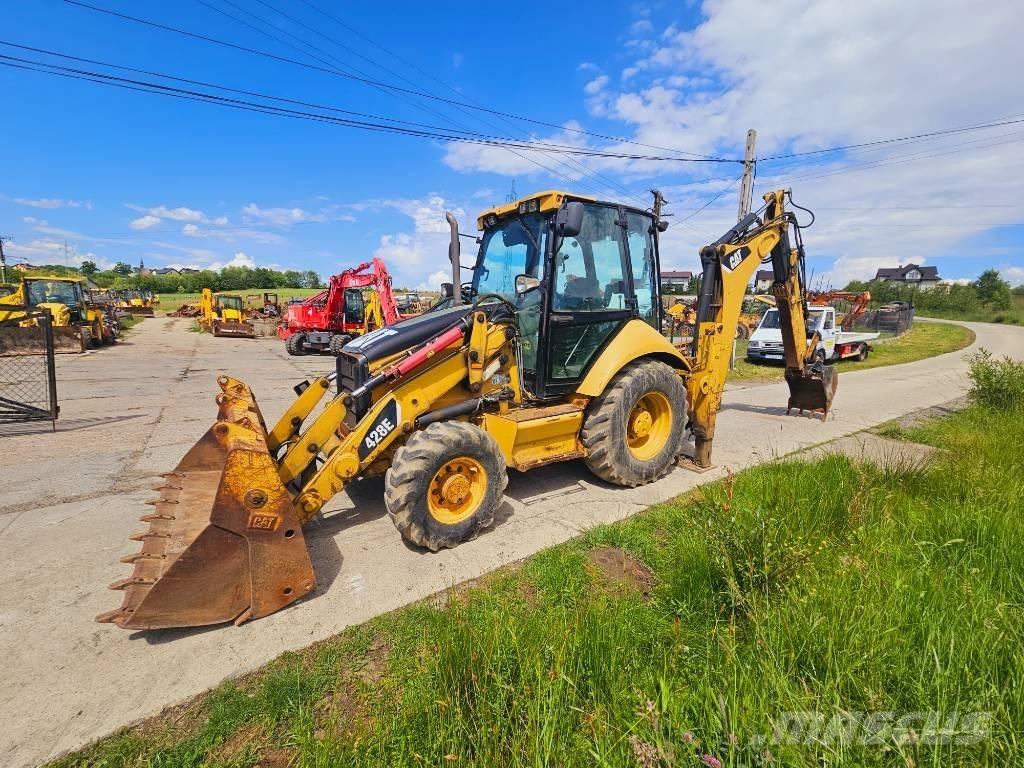 CAT 428 E Ekskavatori-iekrāvēji
