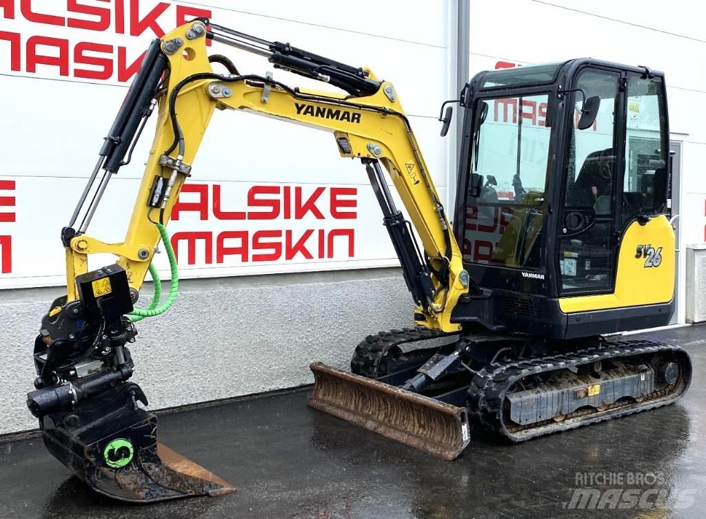 Yanmar SV 26 Mini ekskavatori < 7 t