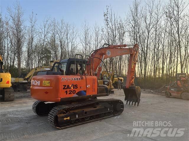 Hitachi ZX120 Kāpurķēžu ekskavatori