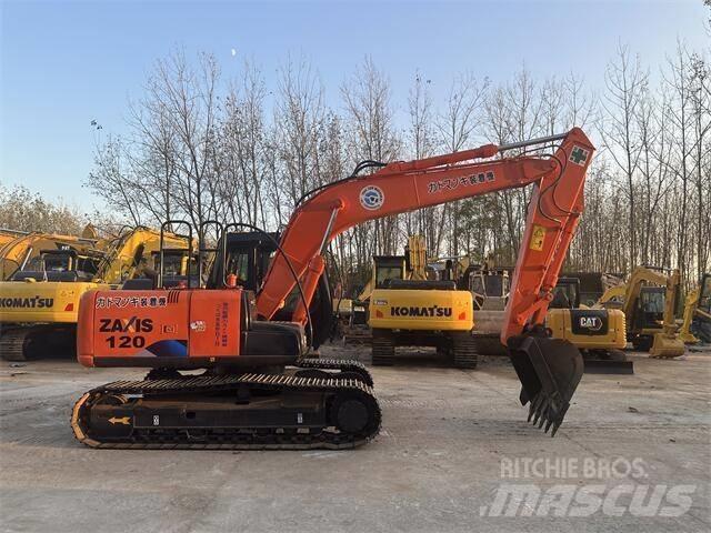 Hitachi ZX120 Kāpurķēžu ekskavatori