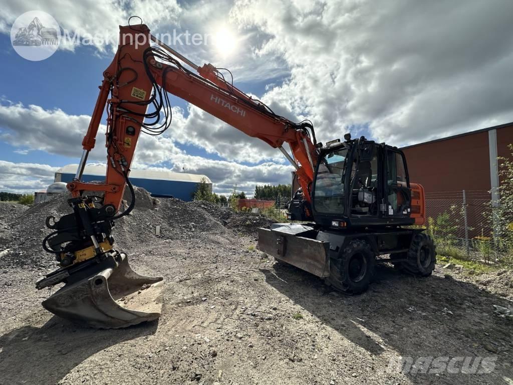Hitachi ZX 140 W-5B Ekskavatori uz riteņiem