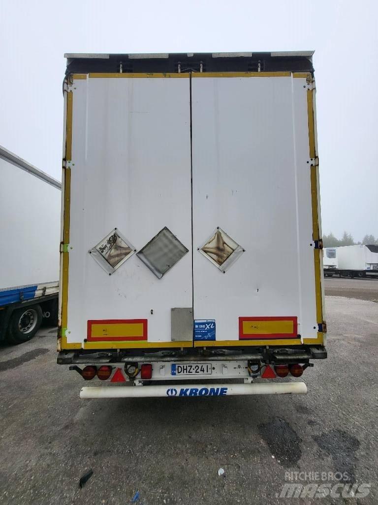 Krone Curtain Mega Tents puspiekabes