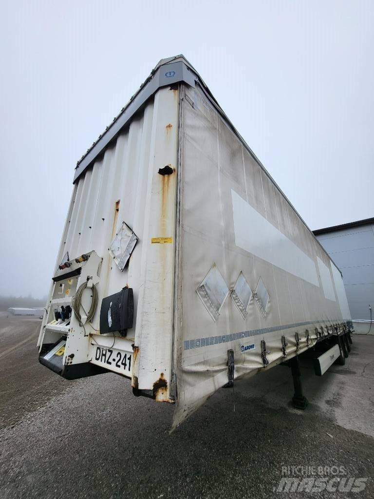 Krone Curtain Mega Tents puspiekabes