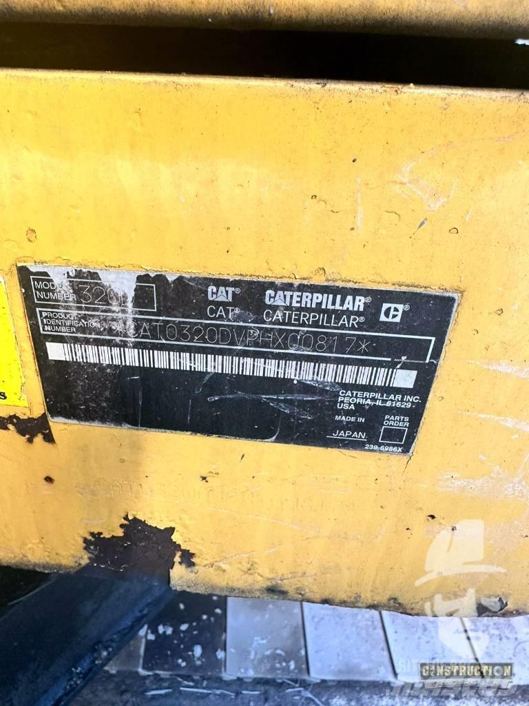 CAT 320 D L Kāpurķēžu ekskavatori