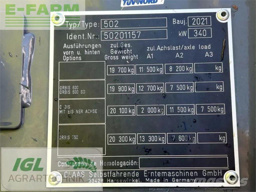 CLAAS jaguar 930 Lopbarības novācēji