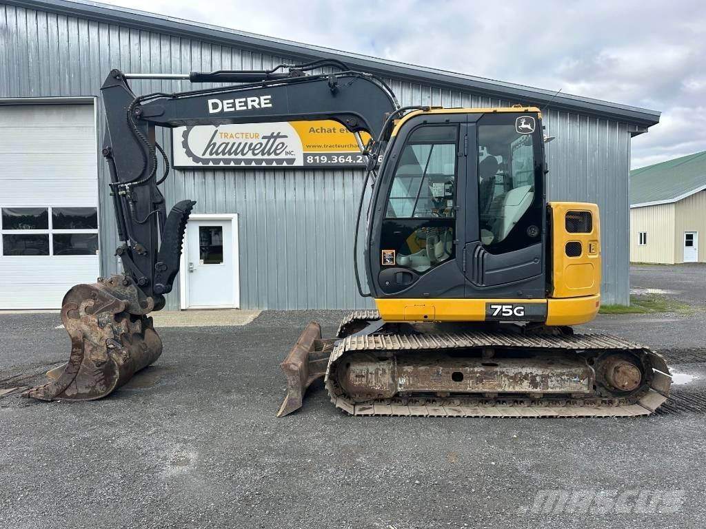 John Deere 75G Kāpurķēžu ekskavatori