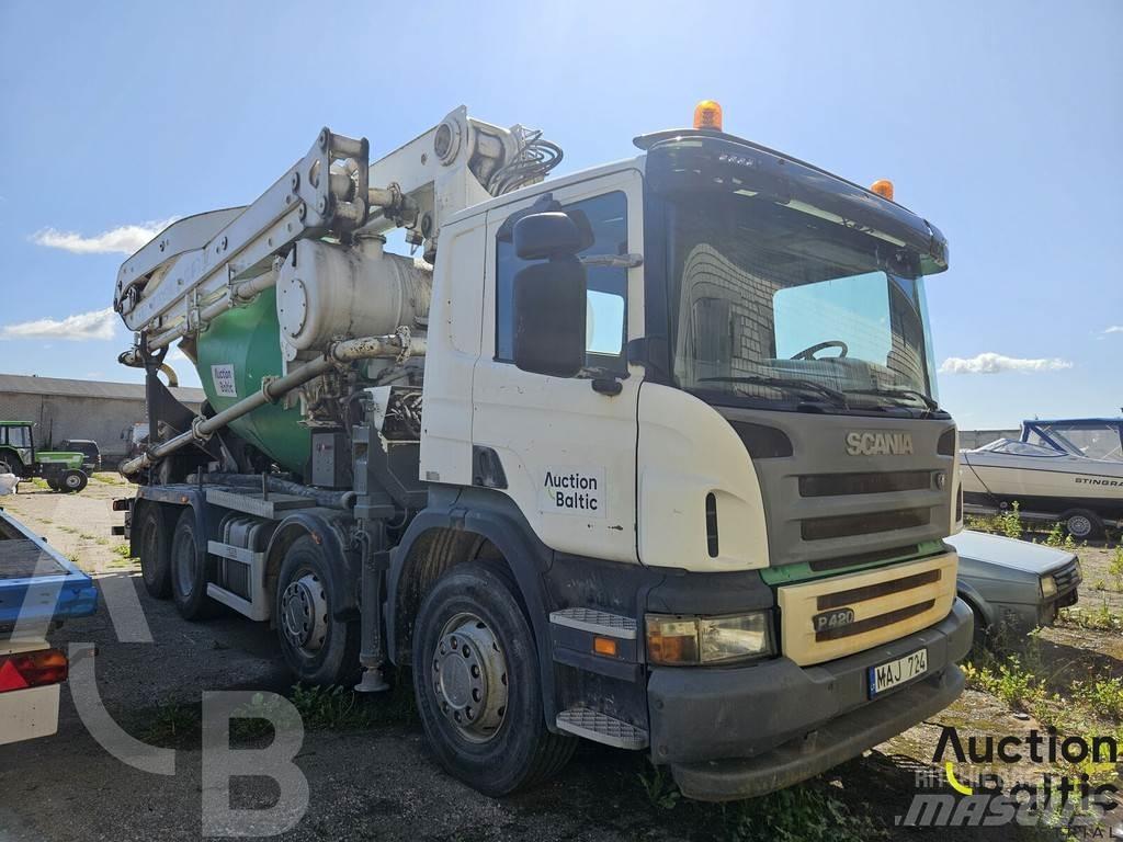 Scania P 420 Kravas mašīna- betona sūknis
