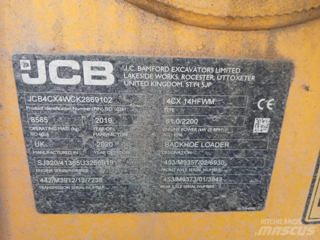 JCB 4 CX Ekskavatori-iekrāvēji