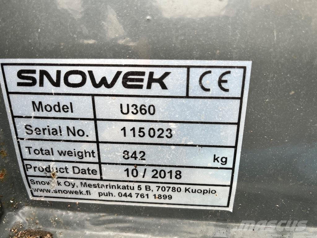 Snowek U360 Sniega naži un tīrītāji