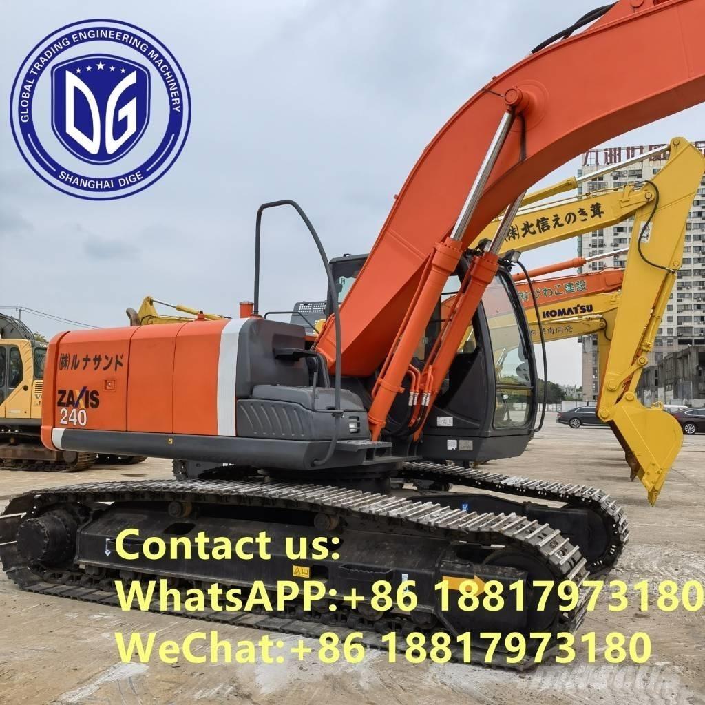 Hitachi ZX 240-3 Kāpurķēžu ekskavatori