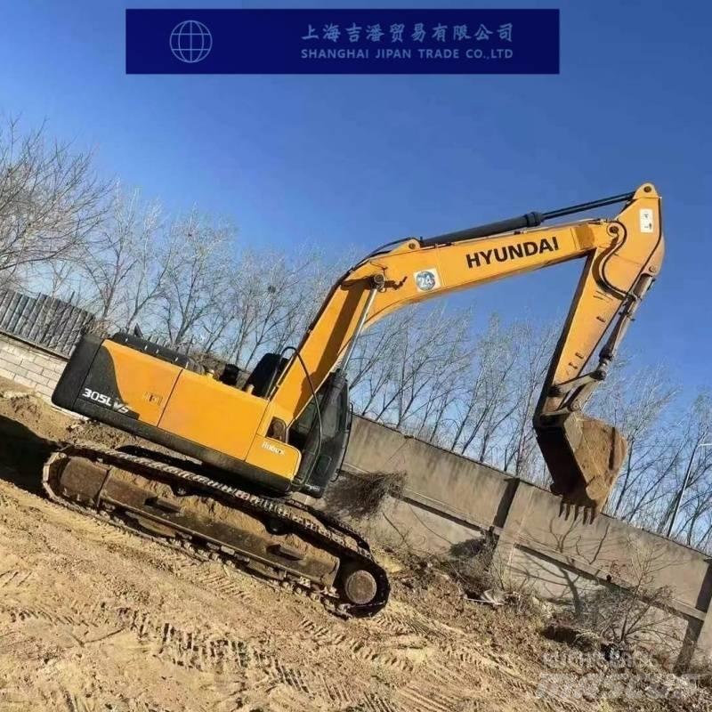 Hyundai 305L Kāpurķēžu ekskavatori